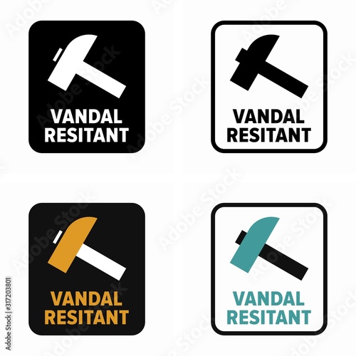 Vandal resistant, proof safe standard photo