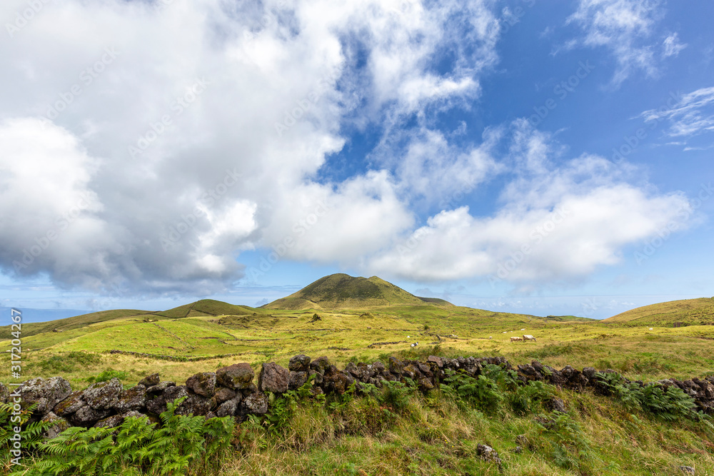 Fototapeta premium Distant Volcanic Butte