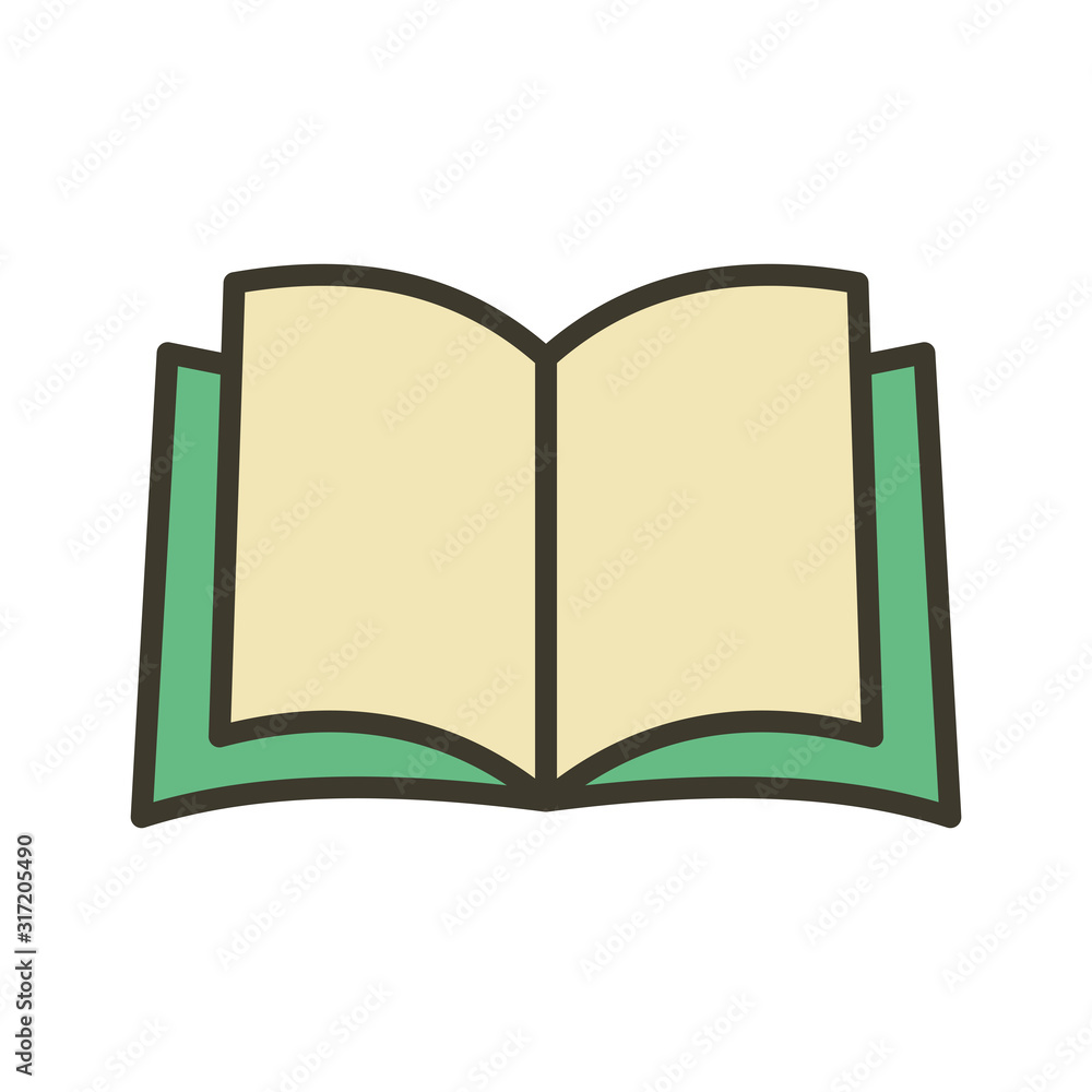 Open book icon vector design templates Open book icon vector design templates