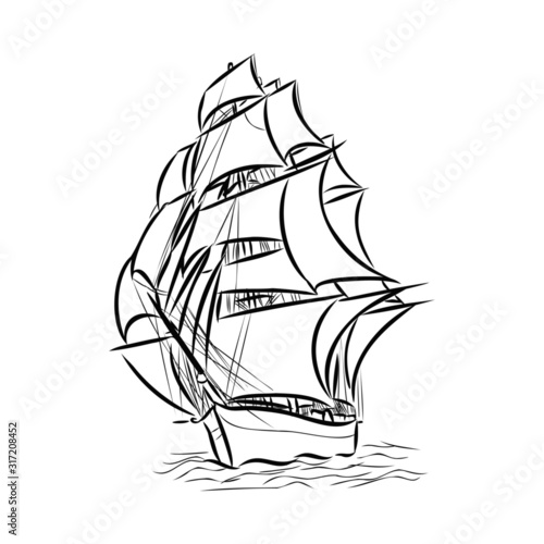 sailing ship