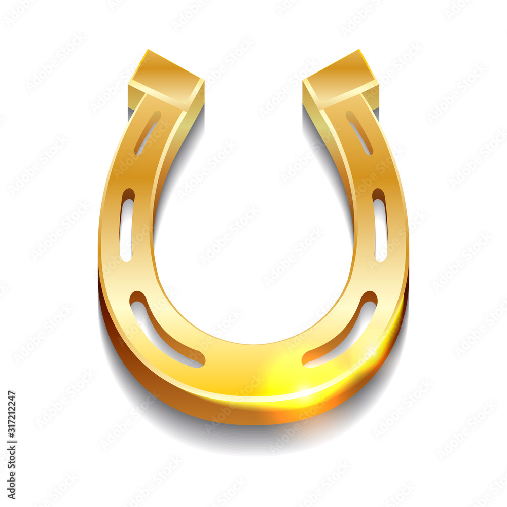 Lucky horseshoe vector illustration Lucky horseshoe vector illustration
