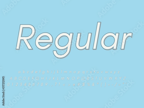 Stylish trendy logotype Retro Bar. 3D colorful Font