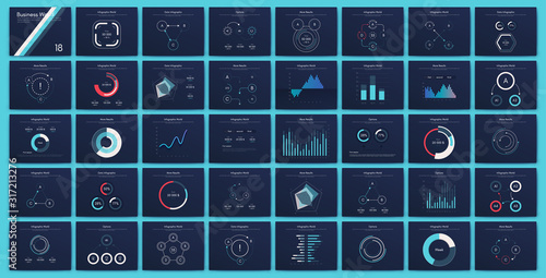 Big set of infographics elements. EPS10. Stock vector