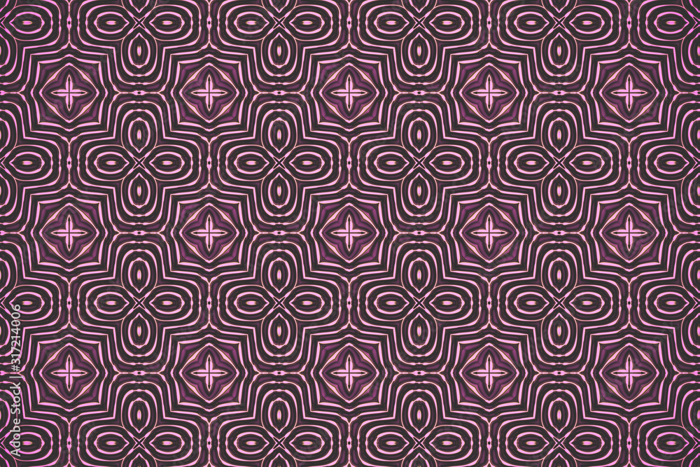 Pastel Pink Seamless Pattern Surface