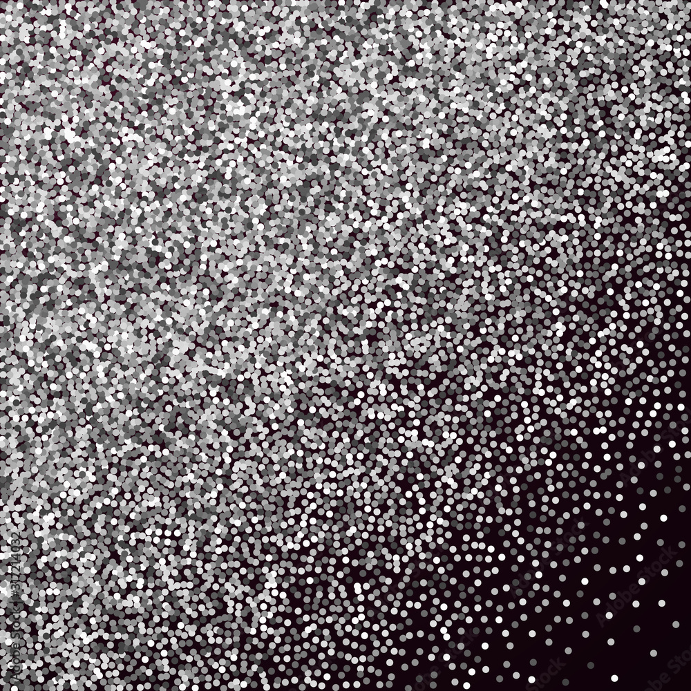 Round silver glitter luxury sparkling confetti. Sc Round silver glitter luxury sparkling confetti. Sc