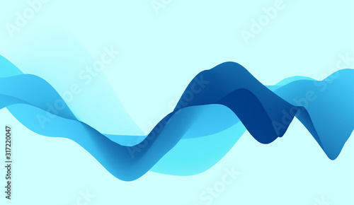 Abstract wavy background with dynamic effect. Motion vector illustration. Can be used for advertising, marketing, presentation.