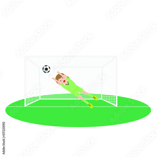 Goalkeeper, football, soccer, woman, girl, sports