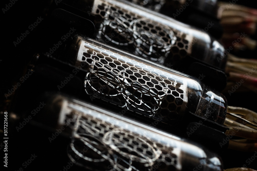Fototapeta premium Nixie tubes IN-8-2
