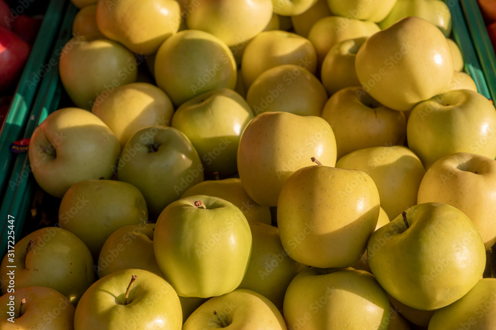 green apples on black background green apples on black background