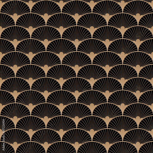 Art deco, Great Gatsby vector pattern.