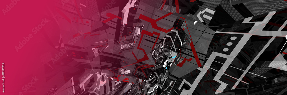 Obraz premium abstract composition