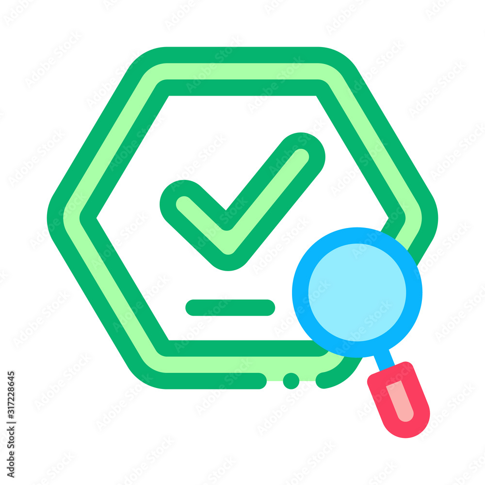 Check Mark Icon Vector. Outline Check Mark Sign. Isolated Contour Symbol Illustration Check Mark Icon Vector. Outline Check Mark Sign. Isolated Contour Symbol Illustration