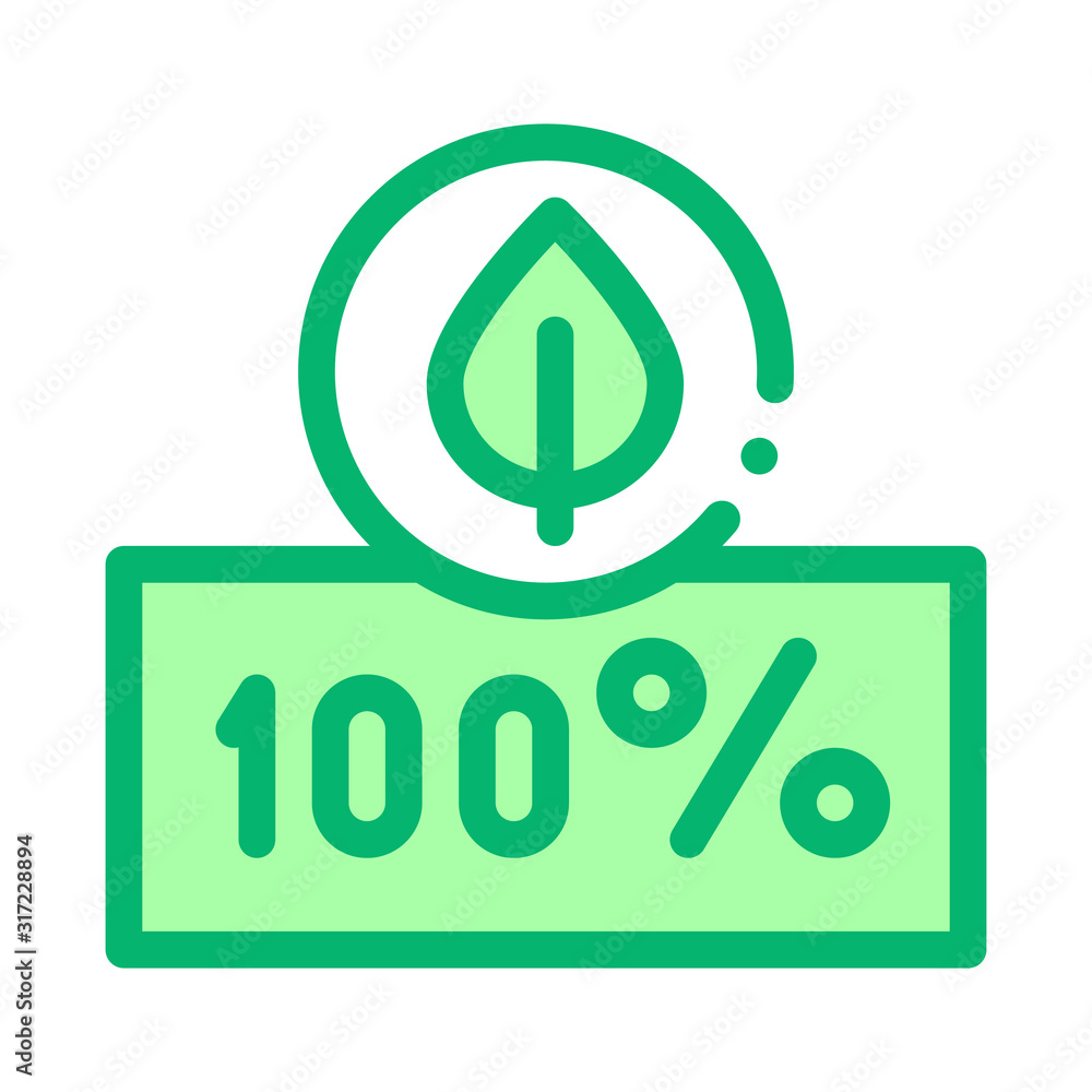 Hundred Percent Icon Vector. Outline Hundred Percent Sign. Isolated Contour Symbol Illustration Hundred Percent Icon Vector. Outline Hundred Percent Sign. Isolated Contour Symbol Illustration