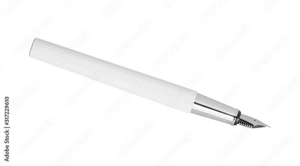 fountain pen isolated on the white fountain pen isolated on the white