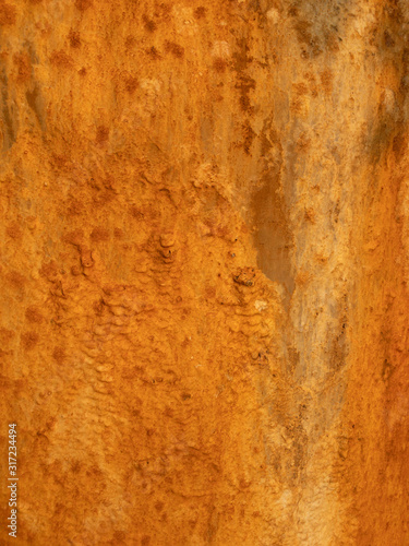 Aged metal surface with rust