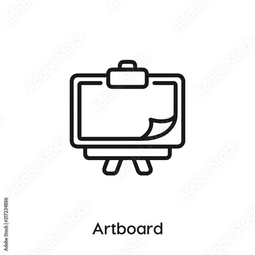 artboard icon vector sign symbol