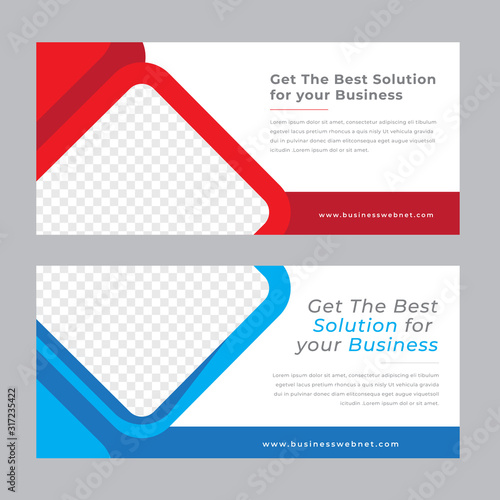 Corporate facebook cover template
