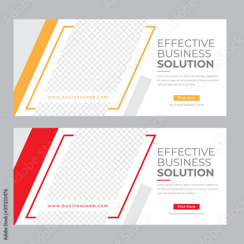 Corporate facebook cover template