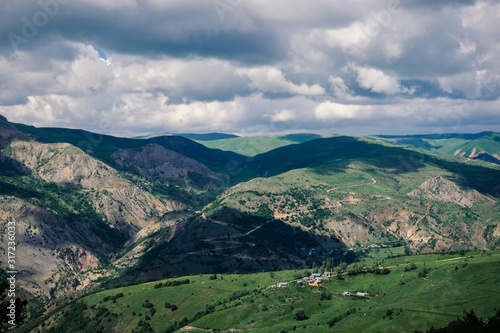 Fototapeta Naklejka Na Ścianę i Meble -  Great view of mountains landscape