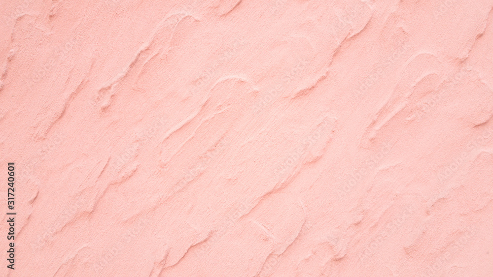 Abstract Pastel Pink and White brick wall texture background pre wedding. Brickwork or stonework lovely flooring interior rock old pattern clean concrete grid uneven bricks, design valentine day.