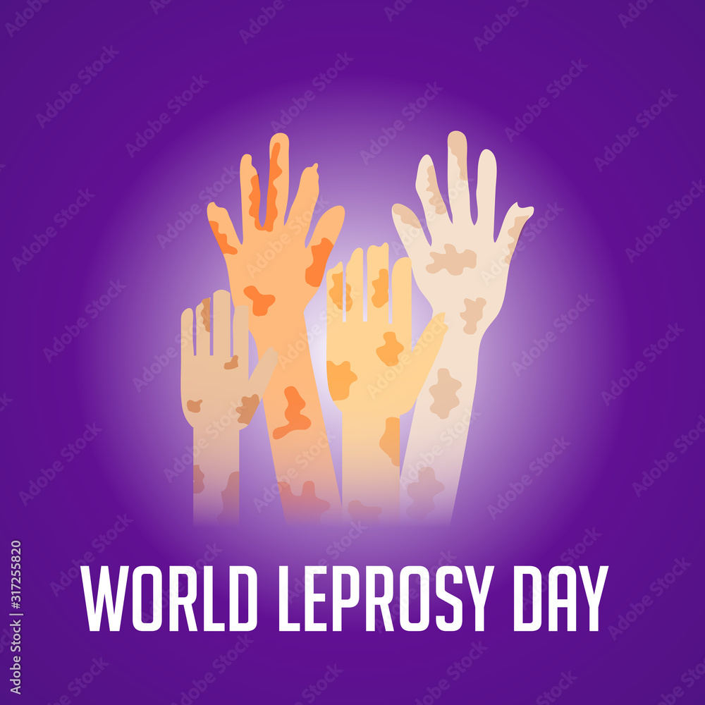 Fototapeta premium World leprosy day.