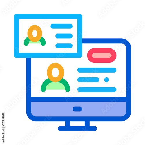 Check Document Icon Vector. Outline Check Document Sign. Isolated Contour Symbol Illustration