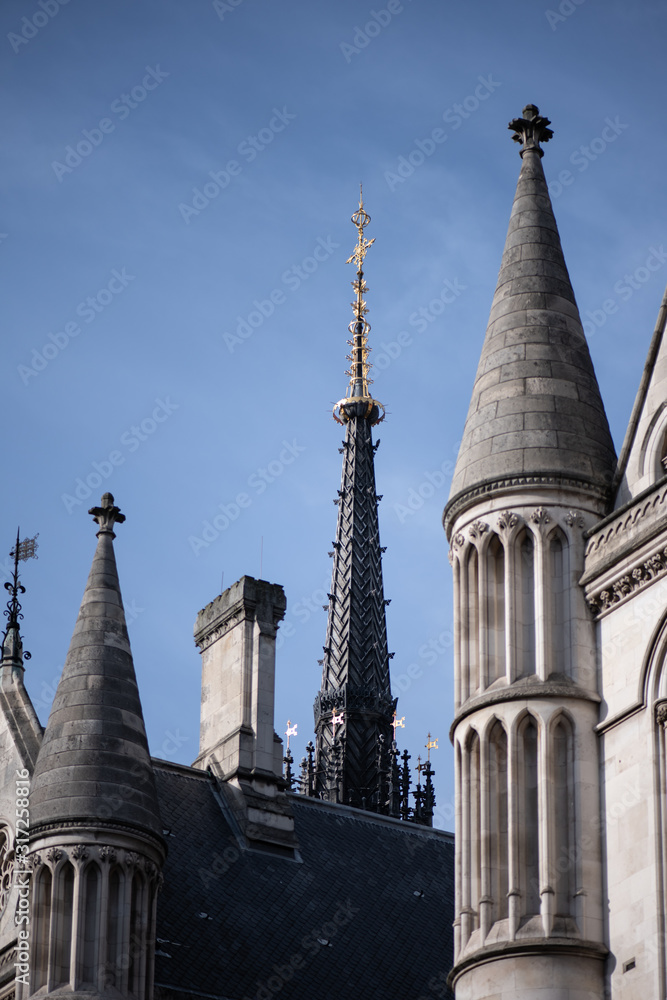 Obraz premium Royal Courts of Justice in London