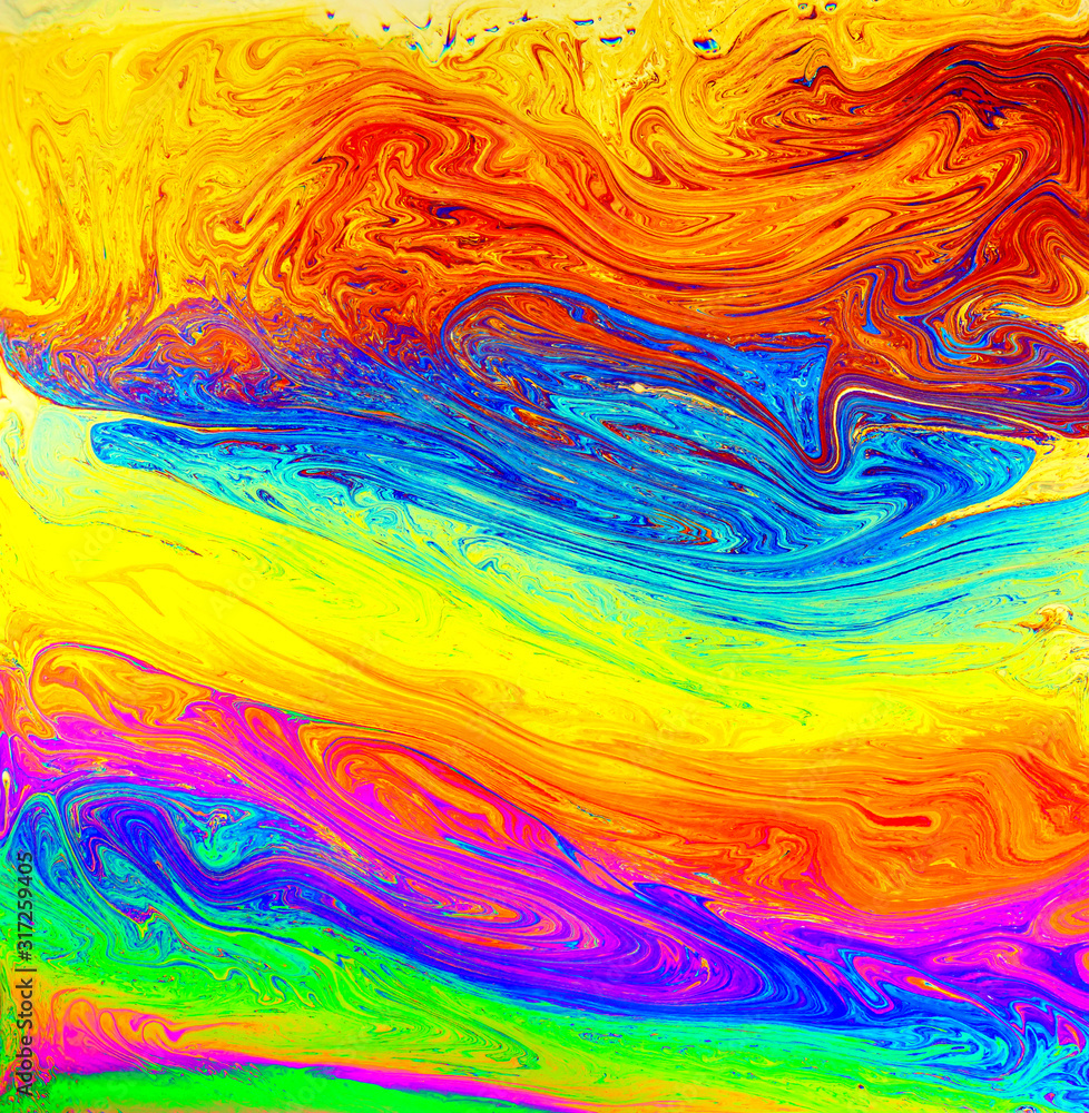 Psychedelic background. Universe of Flowers. Concept Art Design. Multicolored background. Psychedelic background. Universe of Flowers. Concept Art Design. Multicolored background.