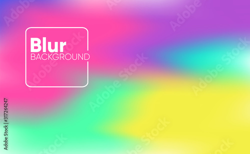 aesthetic blur background colorful in rainbow color