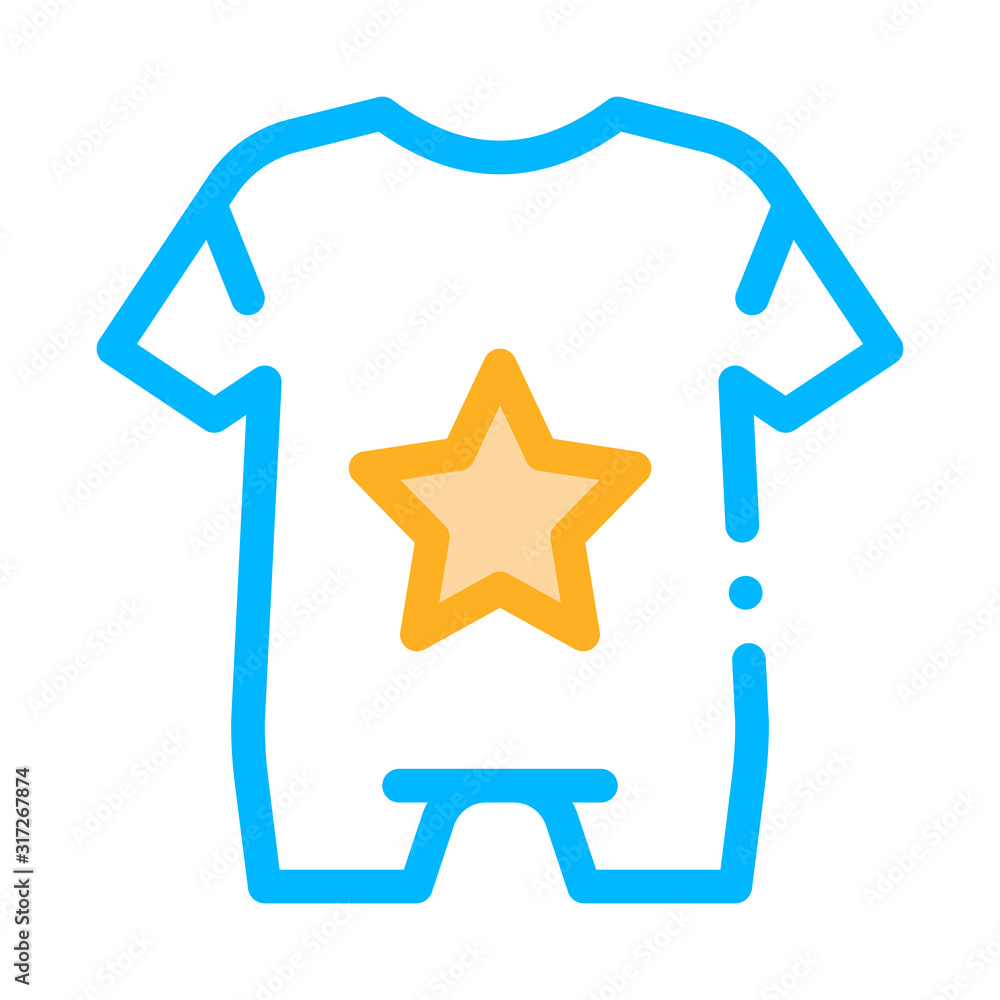 Baby Clothes Icon Vector. Outline Baby Clothes Sign. Isolated Contour Symbol Illustration Baby Clothes Icon Vector. Outline Baby Clothes Sign. Isolated Contour Symbol Illustration