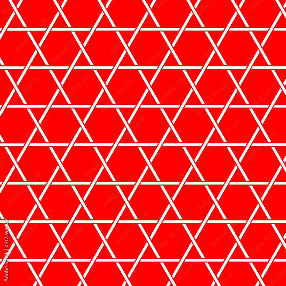 Fototapeta premium 籠目 文様