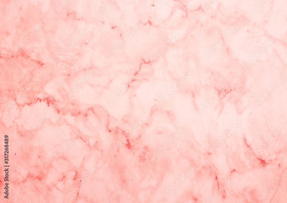Red texture of marble background