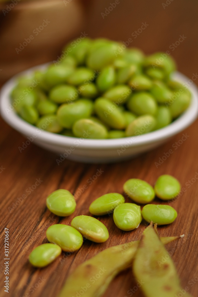 Edamame Beans Still life