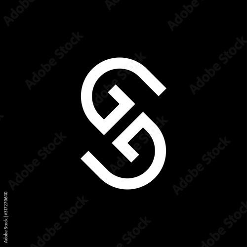 Letter GG, SG, GGS Logo Design Template