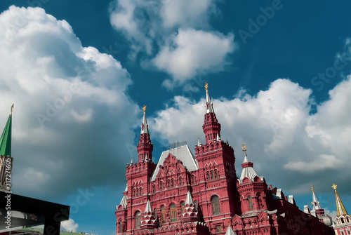 The National State Historical Museum The Red Square Moscow Russian Federation