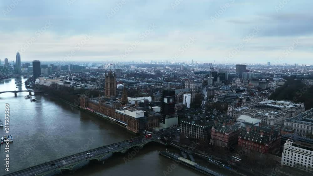 City of Westminster, London, as seen from above City of Westminster, London, as seen from above
