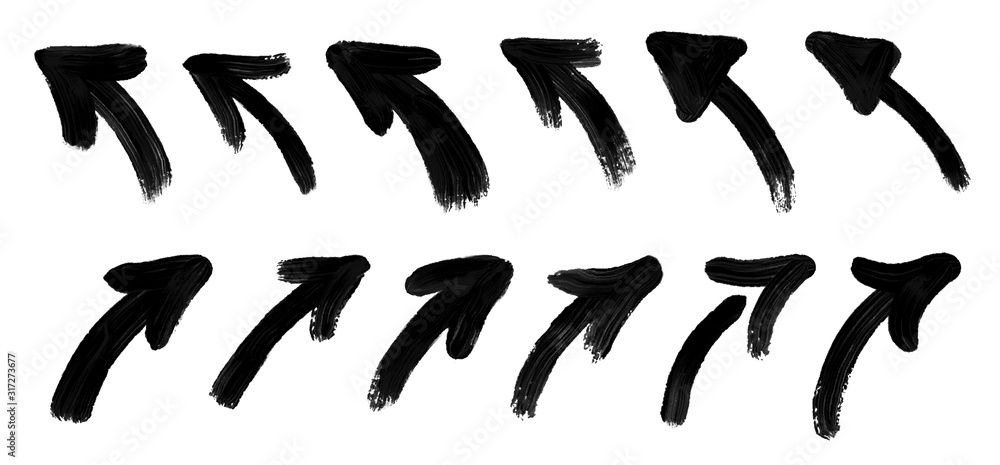 Arrow vector.Arrow hand drawn.Arrow abstract Arrow vector.Arrow hand drawn.Arrow abstract