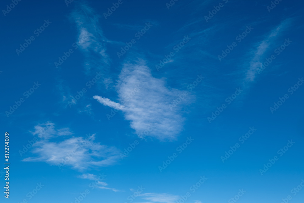 Blue sky background with clouds Blue sky background with clouds