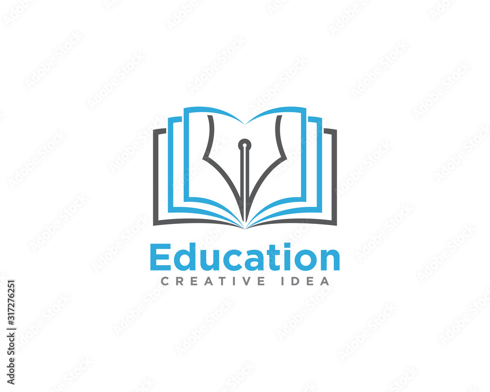 Education and Graduation Logo Design Vector Education and Graduation Logo Design Vector