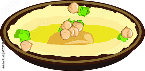 chickpeas hummus icon