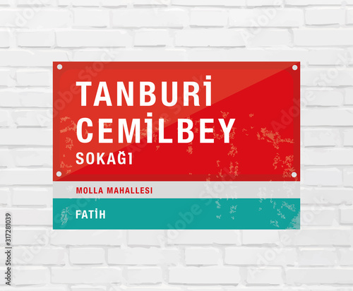 İstanbul Street Sign