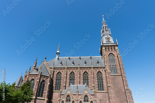 Church called Grote Kerk, Schagen, The Netherlands 