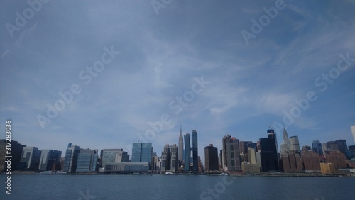The Midtown Manhattan Skyline from the East River 