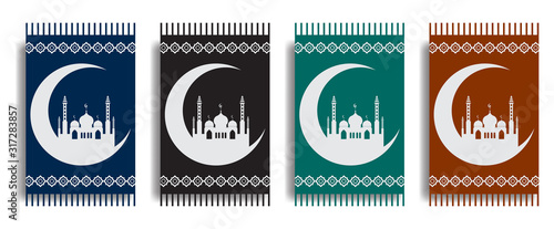 Islamic prayer rug collection