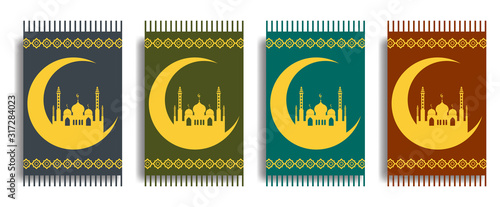 Islamic prayer rug collection