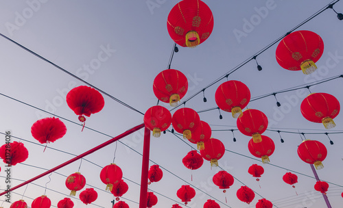 Colorful lanterns (Tang Lung) - Chinese New Year decoration 2020