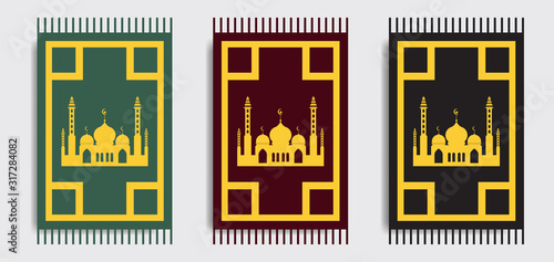 Islamic prayer rug collection