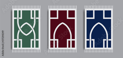 Islamic prayer rug collection