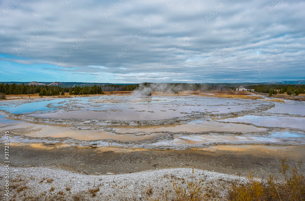 Yellowstone National Park in Wyoming