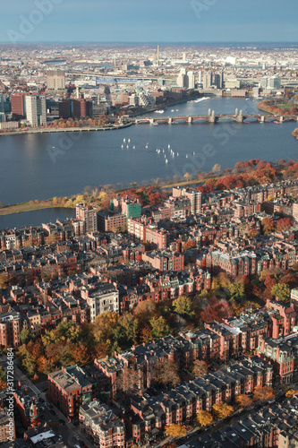 Boston city view